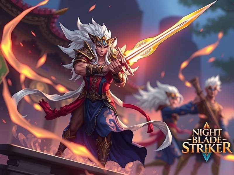 Night Blade Striker Game Screenshot